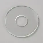 Transparent Glass Linking Rings