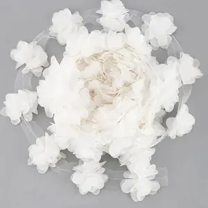 Polyester Chiffon Lace Trim