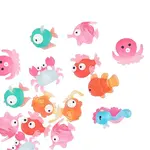 Translucent Frosted Resin Cabochons