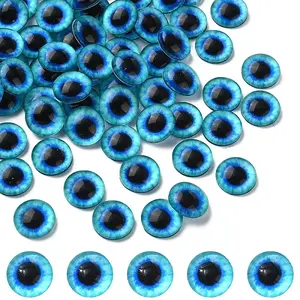 Flat Back Glass Cabochons