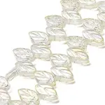 Electroplate Glass Beads Strands