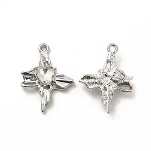 Glass Heart Pendants