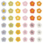 120Pcs 12 Colors Polyester Ornament Accessories