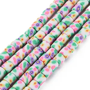 Handmade Polymer Clay Bead Strands