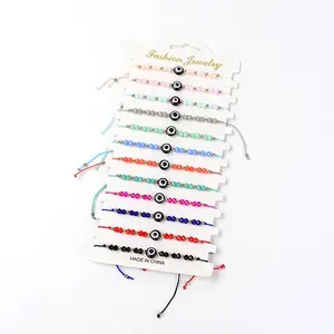 Adjustable Wax Braided Cord Bracelets