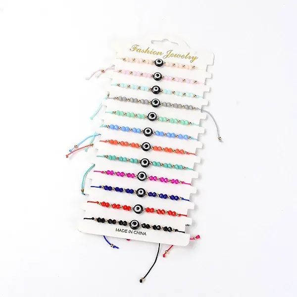 Adjustable Wax Braided Cord Bracelets