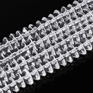 Transparent Glass Beads Strands