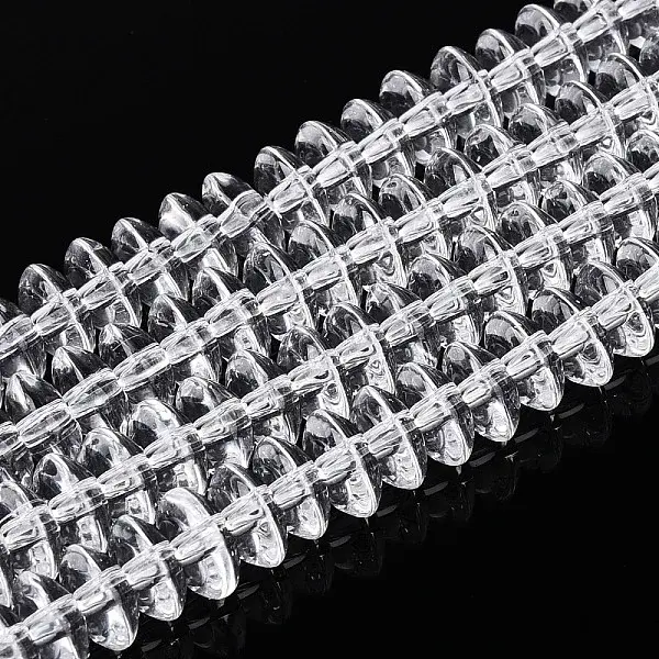 Transparent Glass Beads Strands