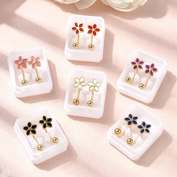 304 Stainless Steel Stud Earrings