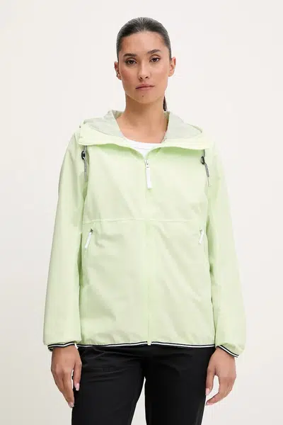 Nepromokavá bunda Helly Hansen Koster dámská, zelená barva, 54378