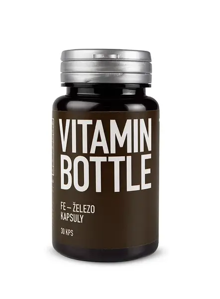 VITAMIN BOTTLE Fe Železo 30 kapslí