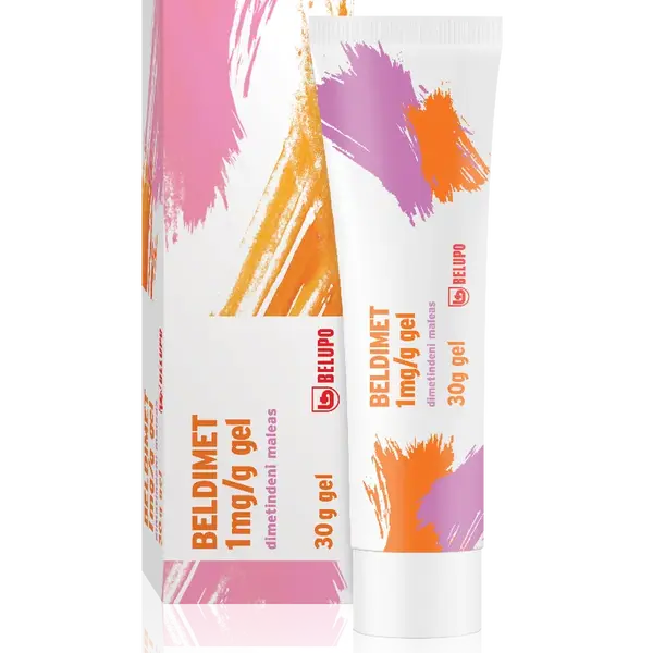 Beldimet 1 mg/g gel 30 g