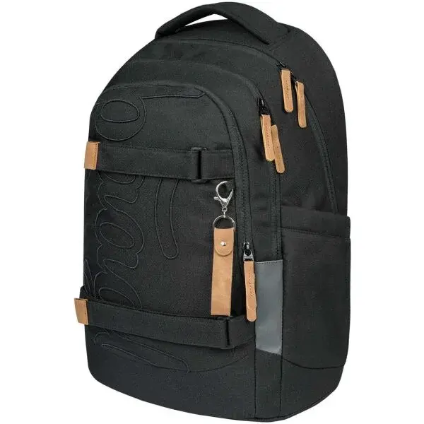 BAAGL SKATE MAX DARKNESS Školský ruksak, čierna, veľkosť