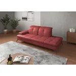 Sit & More LENOŠKA, kůže, červená