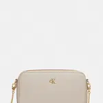 Kabelka Calvin Klein béžová barva, LV04K1086G