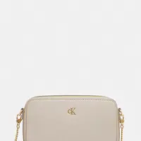 Kabelka Calvin Klein béžová barva, LV04K1086G