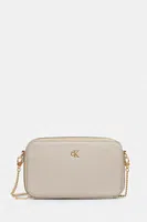 Kabelka Calvin Klein béžová barva, LV04K1086G