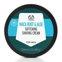 The Body Shop Zjemňujúci krém na holenie Maca Root & Aloe (Shaving Cream) 200 ml