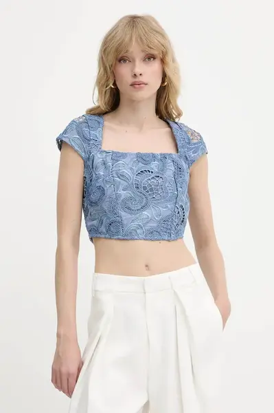 Bavlněná halenka Guess DOMITILLE