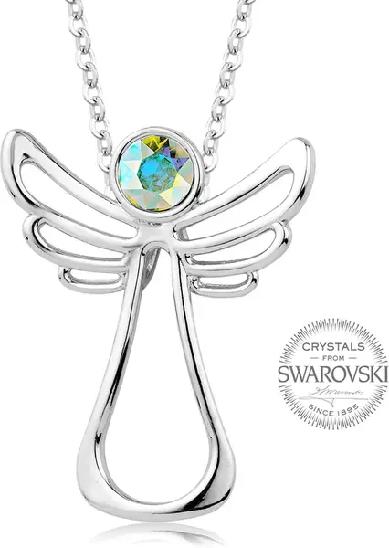 Levien Náhrdelník s duhovým krystalem Guardian Angel