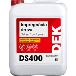Prípravok impregnačný Deksan Profi Plus 5 l číry