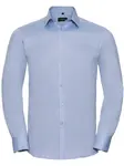 Men's Long Sleeve Herringbone Shirt Russell