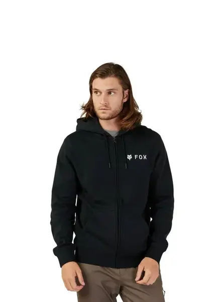 Fox pánská mikina Absolute Fleece Zip Black | Černá | Velikost M