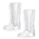 Sada sklenic na víno Gentlemen's Hardware Cowboy Boot Shot Glasses 20 ml 2-pack průhledná barva