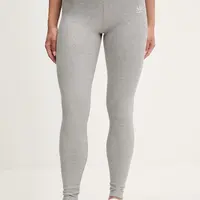 Legíny adidas Originals Essential dámské, šedá barva, IY9646