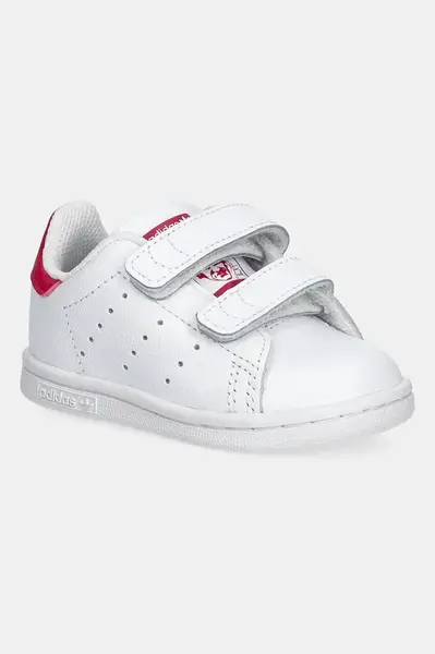 Dětské tenisky adidas Originals STAN SMITH bílá barva, JP9722