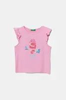 Dětské bavlněné tričko United Colors of Benetton