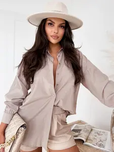 Elegantní dámská košile BLISS Barva béžová DSTREET