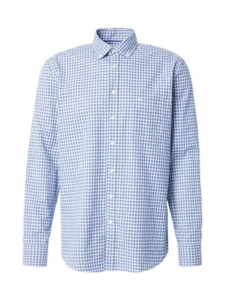 FYNCH-HATTON Košeľa  modrá / modrosivá / biela