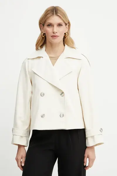 Trenčkot ze lněné směsi Marella ORLO