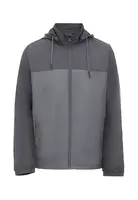 HOMEBASE Prechodná bunda  grafitová / tmavosivá