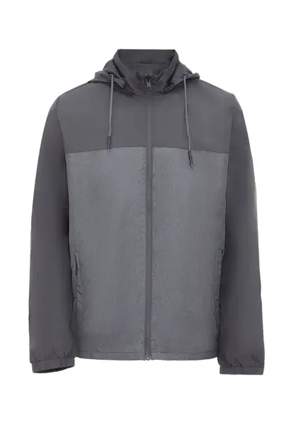 HOMEBASE Prechodná bunda  grafitová / tmavosivá