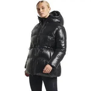 TENSON MALLA JACKET Dámská lifestylová zateplená bunda, černá, velikost