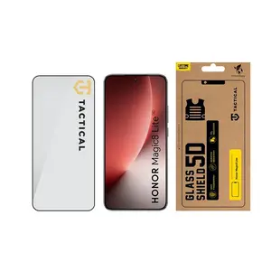 Tvrzené sklo Tactical Glass Shield 5D pro Honor Magic8 Lite, černá