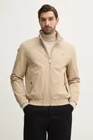 Bunda BOSS pánská, béžová barva, přechodná, 50531233
