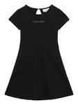 Calvin Klein Jeans Šaty  tmavošedá / čierna