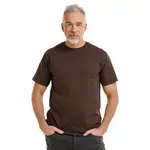 Pánské bavlněné tričko bushman lamin tmavě hnědá 3xl