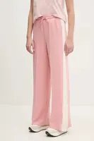 Tepláky Guess SUZANNE dámské, růžová barva, s aplikací, V5RB00 KCO72