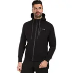 KILPI DANILO Pánská bavlněná mikina s kapucí, černá, velikost