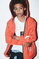 Dětská bunda Mayoral oranžová barva, 6493