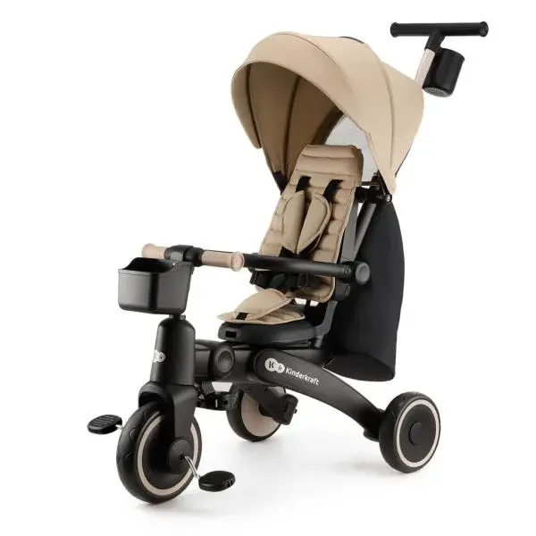 KINDERKRAFT Dětská tříkolka Jazz 2 Beige