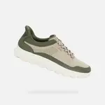 Béžové pánske tenisky Geox Spherica Plus Fast