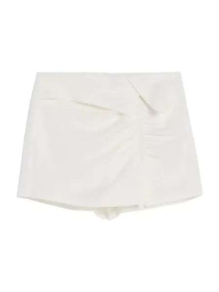 Bershka Sukňa  biela
