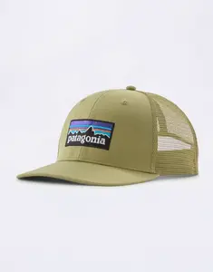 Patagonia P-6 Logo Trucker Hat Gumtree Green