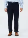 GAP Kalhoty essential khakis in straight fit with Flex - Pánské