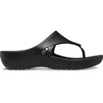 Crocs KADEE WEDGE FLIP W Dámské žabky, černá, velikost 39/40